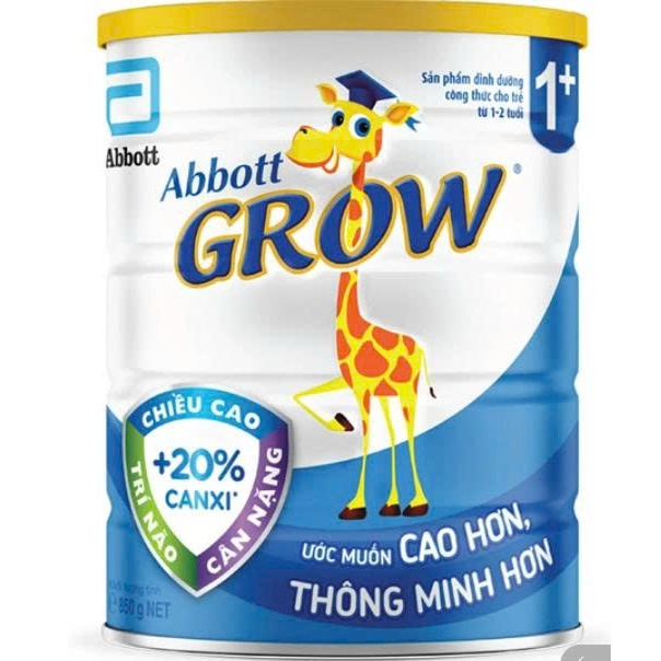 Sữa bột Abbott Grow 1+ 900g/400g