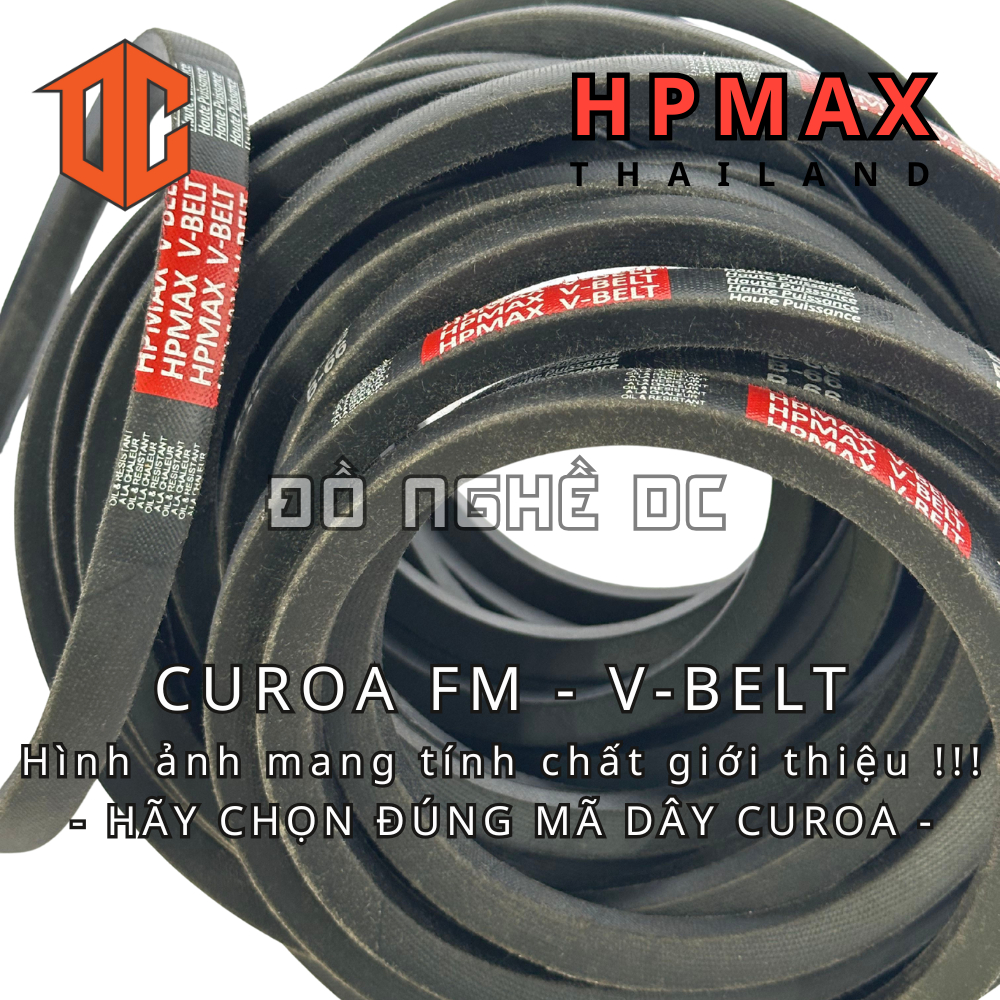 Sợi cao su curoa bản thường HPMAX - Thái lan FM51 FM54 FM37 FM89 FM83 FM88 FM52 FM99 FM48 FM94 FM58 