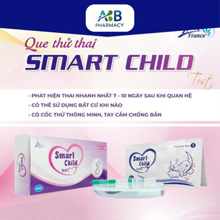 Que Thử Thai SMART CHILD Chính Xác 99,99% - Hộp 1 Que Phát Hiện Thai Sớm Và Tuần Tuổi Thai Nhi