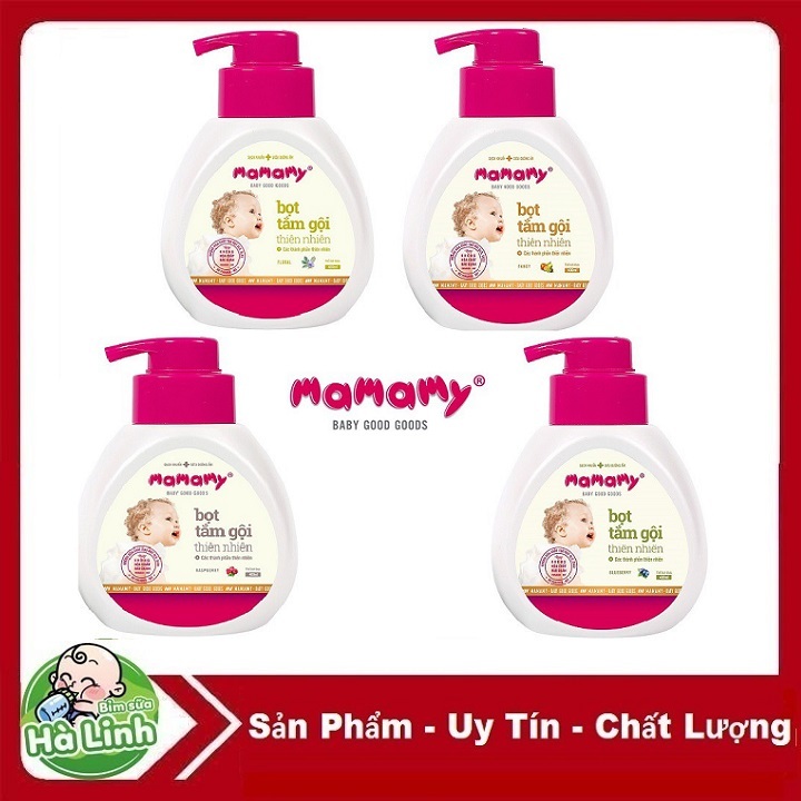 Bọt tắm gội Mamamy 400ml ( sữa tắm gội 2 trong 1 Hương Thiên Nhiên )