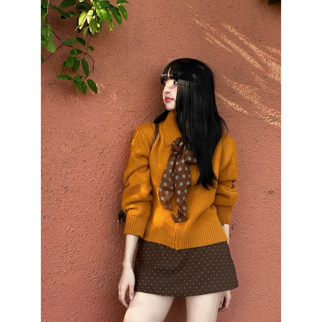 [NEW]Chân Váy Chấm Bi Form A dáng Ngắn chất dạ ép style Ulzzang có lót quần bảo hộ-4 màu siêu xinh | BigBuy360 - bigbuy360.vn