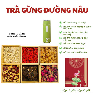  Trà Gừng Đường Nâu Thảo Dược Zone 