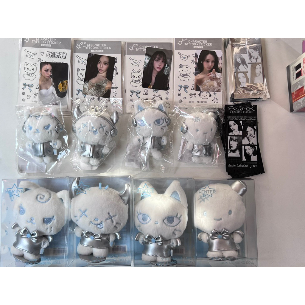Sẵn Doll / Trading Pack aespa RVV NCT Winter Karina Ningning Giselle