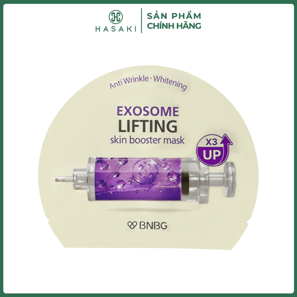 [QUÀ TẶNG KHÔNG BÁN] Mặt Nạ BNBG Exosome Nâng Cơ, Trẻ Hoá Da 30ml Exosome Lifting Skin Booster Mask 