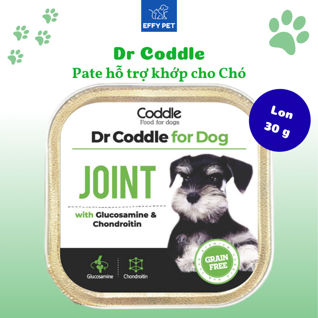 [Lon 100 g] Pate Dr Coddle Joint hỗ trợ khớp cho Chó