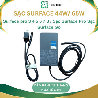  Sạc Surface Pro 3 4 5 6 7 8 Pro X Surface Go 1 2 Surface Laptop 1 2 3 15V-4A 65W ZIN 