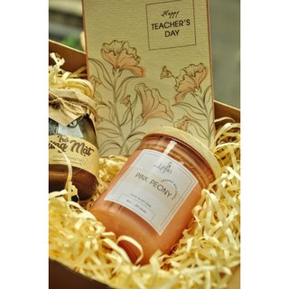 Nến thơm Hoa PINK PEONY by Light4seasons 4oz