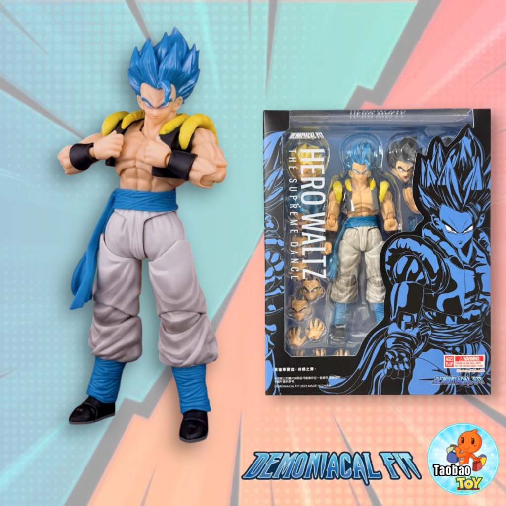 Mô Hình DF Gogeta Blue - Hero Waltz hãng Demoniacal Fit (Gogeta SSJ Blue)
