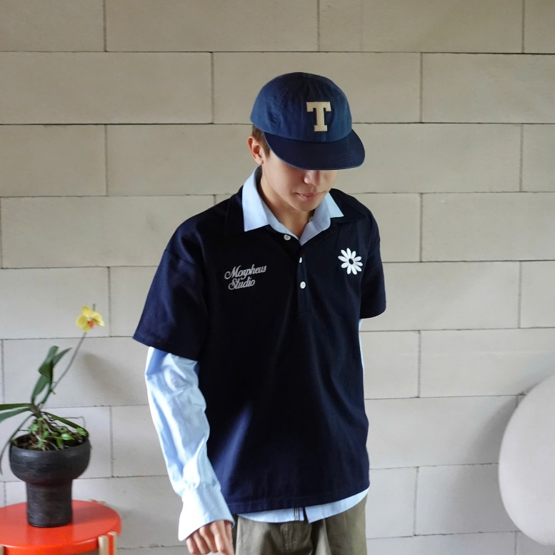Áo Polo Thêu Local Brand Morpheus, Polo Form Boxy Thêu Chữ, Áo Polo Unisex Form Rộng Thun Cotton 260gsm | BigBuy360 - bigbuy360.vn