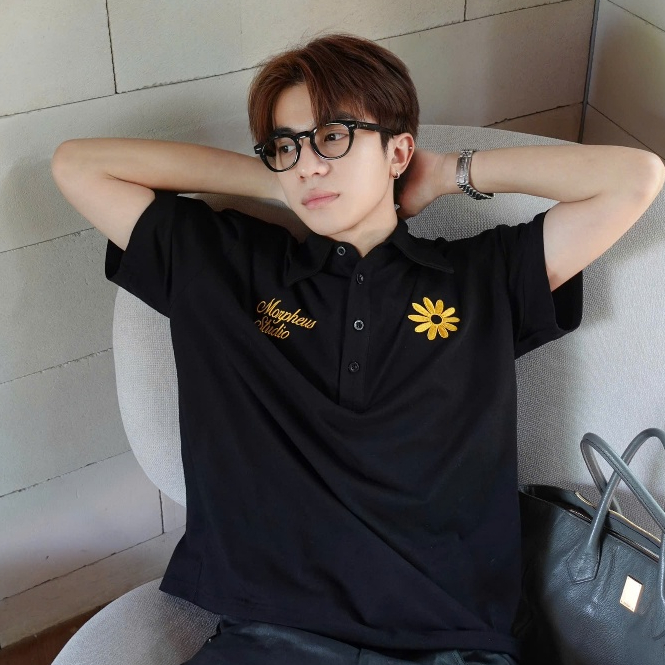 Áo Polo Thêu Local Brand Morpheus, Polo Form Boxy Thêu Chữ, Áo Polo Unisex Form Rộng Thun Cotton 260gsm | BigBuy360 - bigbuy360.vn