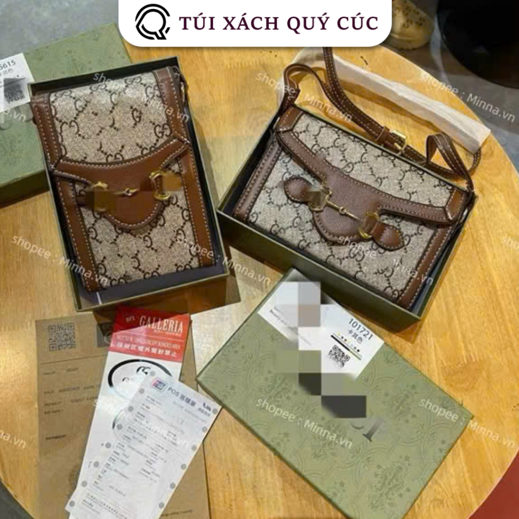( Mở Bán ) Túi đeo chéo nam nữ đựng điện thoại kèm hộp loại đẹp hàng QC cao cấp thời trang sang chảnh