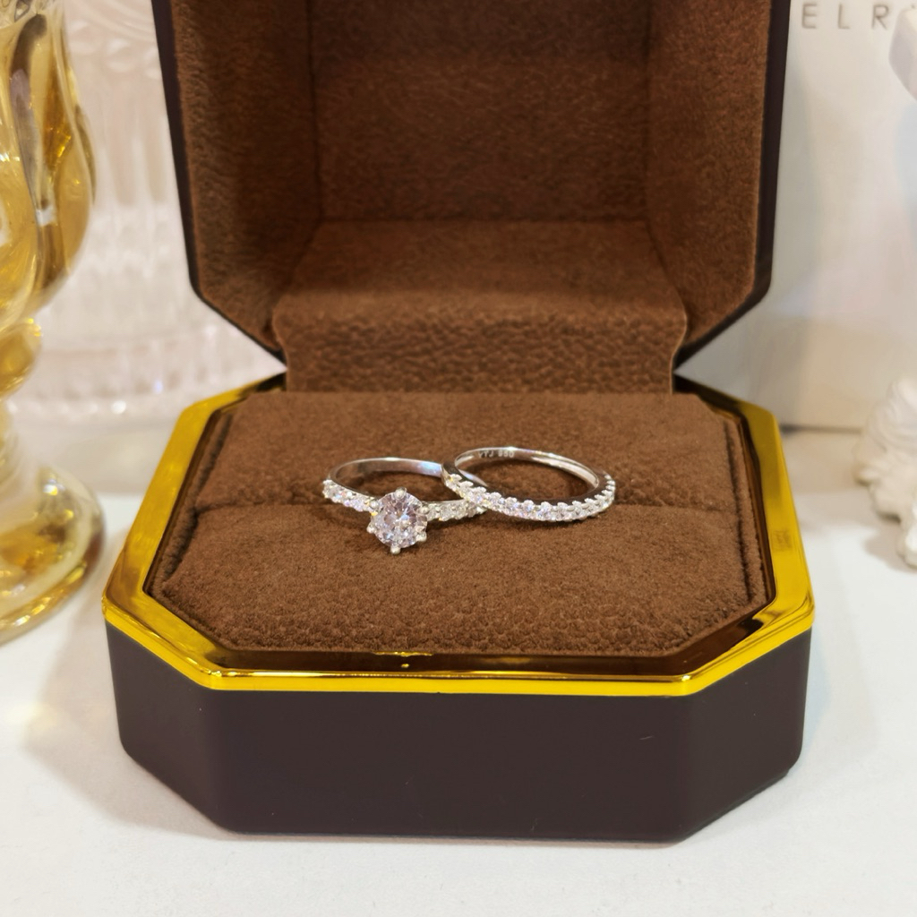 Nhẫn bạc nữ đính đá sang trọng - MINA JEWELRY Trang Sức Cao Cấp