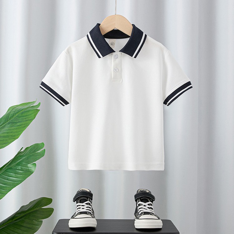 ÁO polo bé trai size 20-50KG dành cho bé trai đại đi học đi chơi