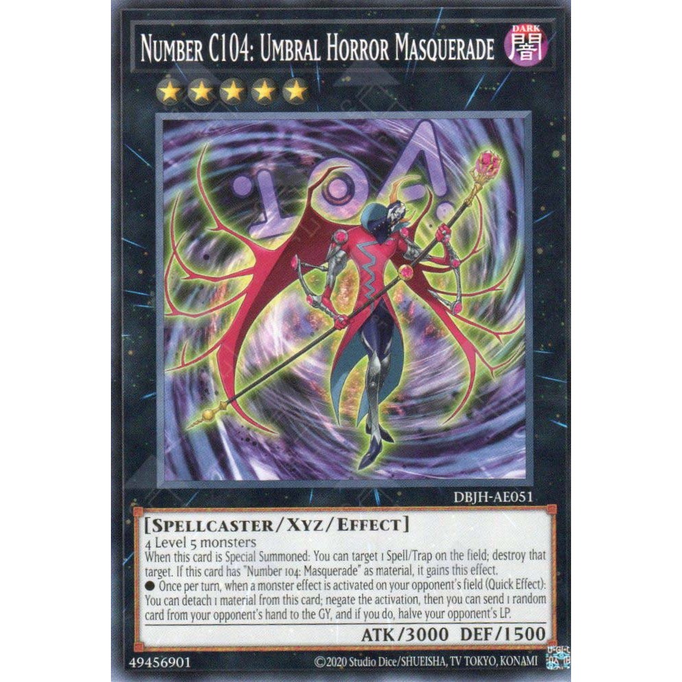 Number C104: Umbral Horror Masquerade - Common AE - DBJH-AE051