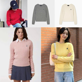  Áo Len Đỏ Cổ Tròn Dáng Basic Thêu Hình Gấu Dễ Thương – Chất Len Mềm Co Giãn Tốt Phù Hợp 40-62kg 