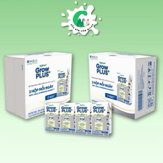 Thùng 24 Hộp Sữa Bột Pha  Sẵn Nutifood Sweden GrowPLUS+ Cao lớn vượt trội hộp growplus imunel 180ml và 110ml