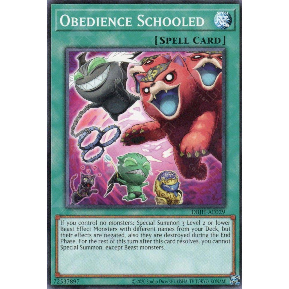 Obedience Schooled - Common AE - DBJH-AE029