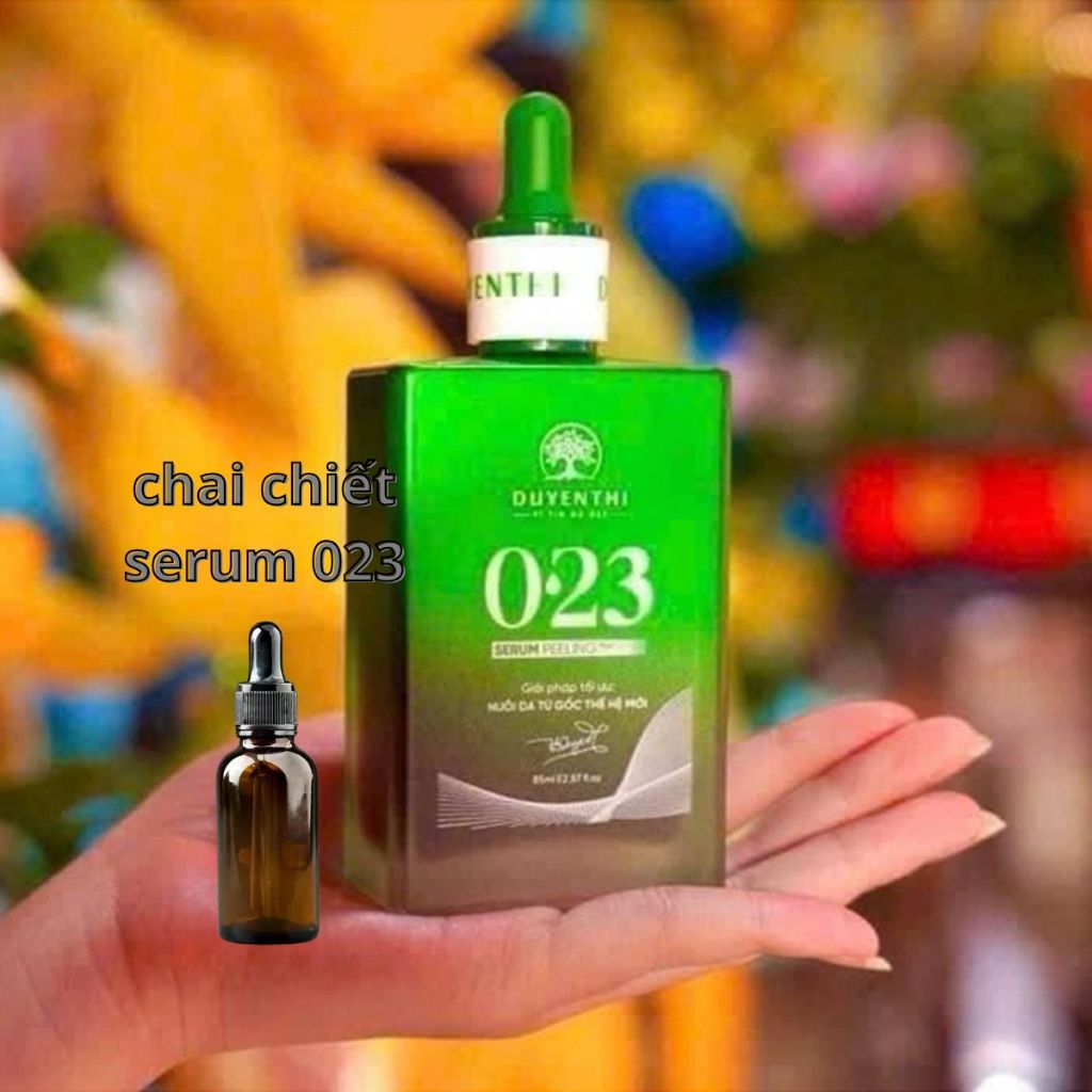 023 Duyên Thị Bách Y Sâm - Serum xóa nám, xóa mụn - Loại mới (chai chiết 15ml)