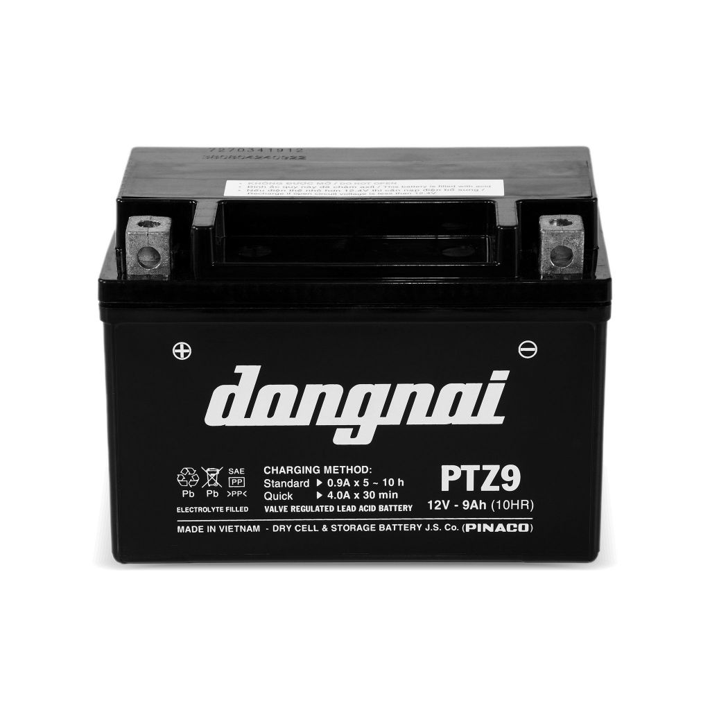 Ắc quy Pinaco PTZ9 - 12V - 9Ah