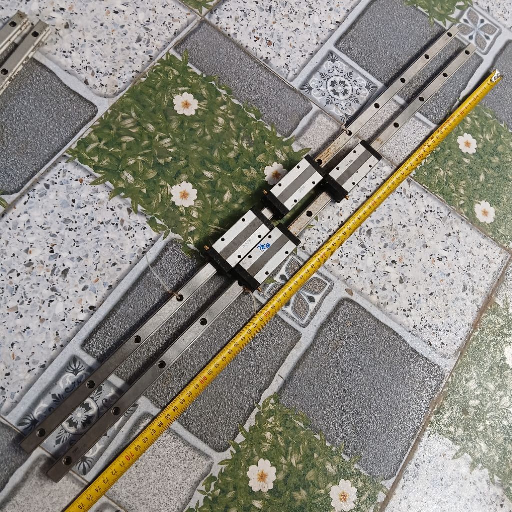 [có lẻ] cặp ray trượt vuông bản 15 THK SHS15 SHS15R SSR15 hg15 won msb pmi hiwin eg15 bao rơ lắc tiệ