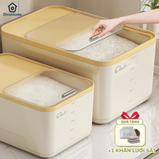 [SẴN - HỎA TỐC] Thùng đựng gạo nắp trượt thông minh  chống ẩm, côn trùng, Chất liệu PP cao cấp, 5-10-20kg ( HÀNG LOẠI 1)