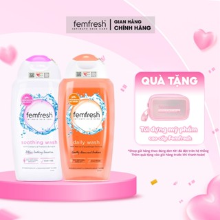   MUA 2 TẶNG 1  Dung Dịch Vệ Sinh Phụ Nữ Femfresh 250ml TẶNG 1 Phần Quà Đặc Biệt 