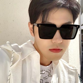 Kính râm đen thời trang form to chống tia UV đi đường chống nắng, Mắt kính nam nữ hàn quốc MODA K044