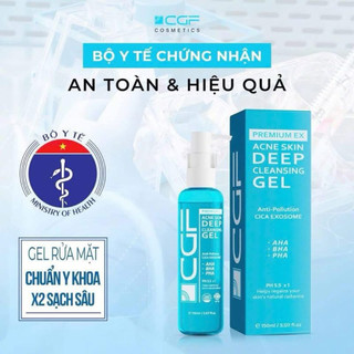  Sữa Rửa Mặt Dành Cho Da Dầu Mụn Thải Độc CGF Hàn Quốc 150ml 
