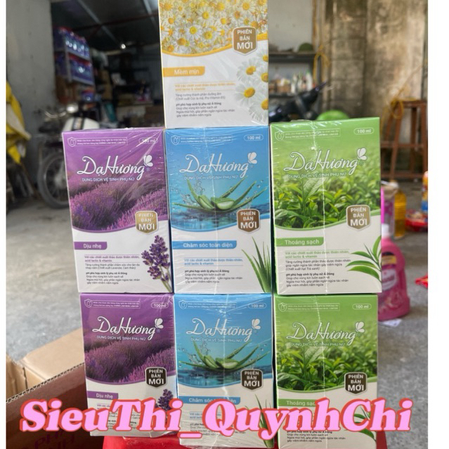 Dung dịch vệ sinh phụ nữ Dạ Hương { mẫu mới }