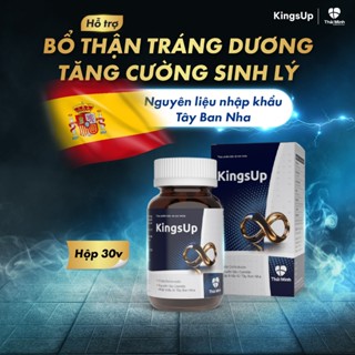  Viên uống tăng cường sinh lý nam KINGSUP Thái Minh - Hỗ trợ bổ thận tráng dương tăng sinh lý - Hộp 30 viên 