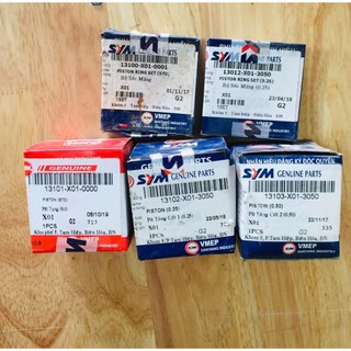 Séc măng + Pít tông xe Angel 85cc mã X01