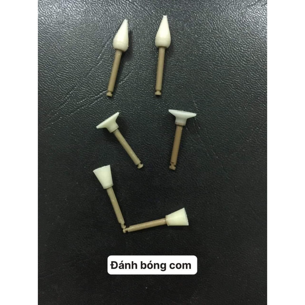 mũi enhance hình nụ, đĩa, đài chuyên đánh bóng miếng trám composite trong nha khoa tuỳ chọn