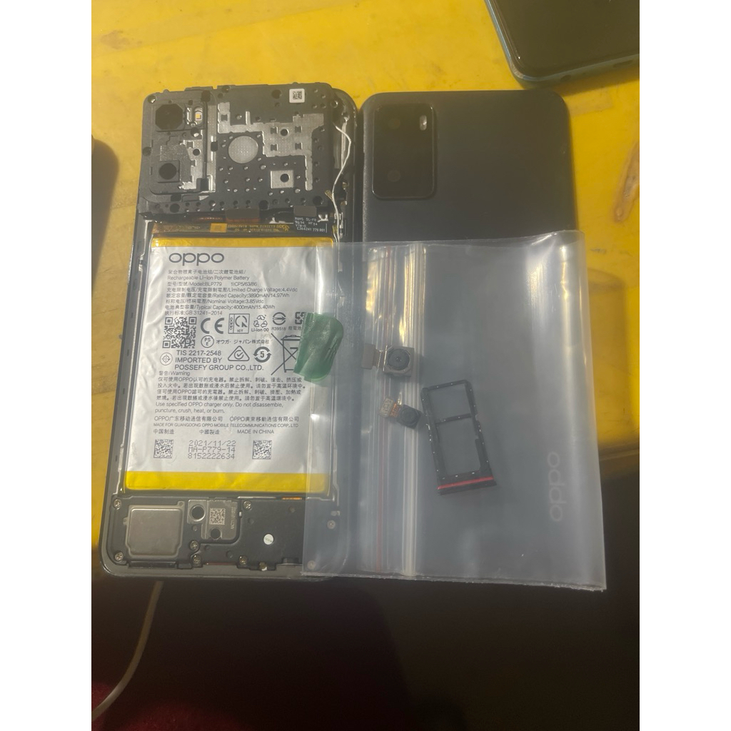 cụm xác không main của oppo a53