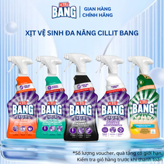Xịt vệ sinh đa năng Cillit Bang tẩy mốc, tẩy nhà tắm, tẩy dầu mỡ 750ml
