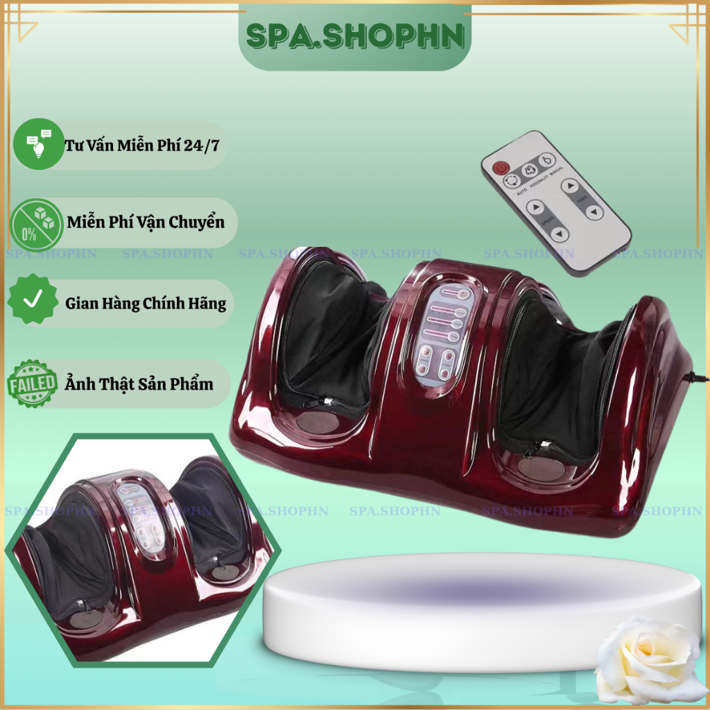 Máy Massage Chân Foot Massager | Máy Matxa Chân Thư Giãn Kèm Điều Khiển Tiện Lợi, Dễ Dùng [ Cao cấp ]