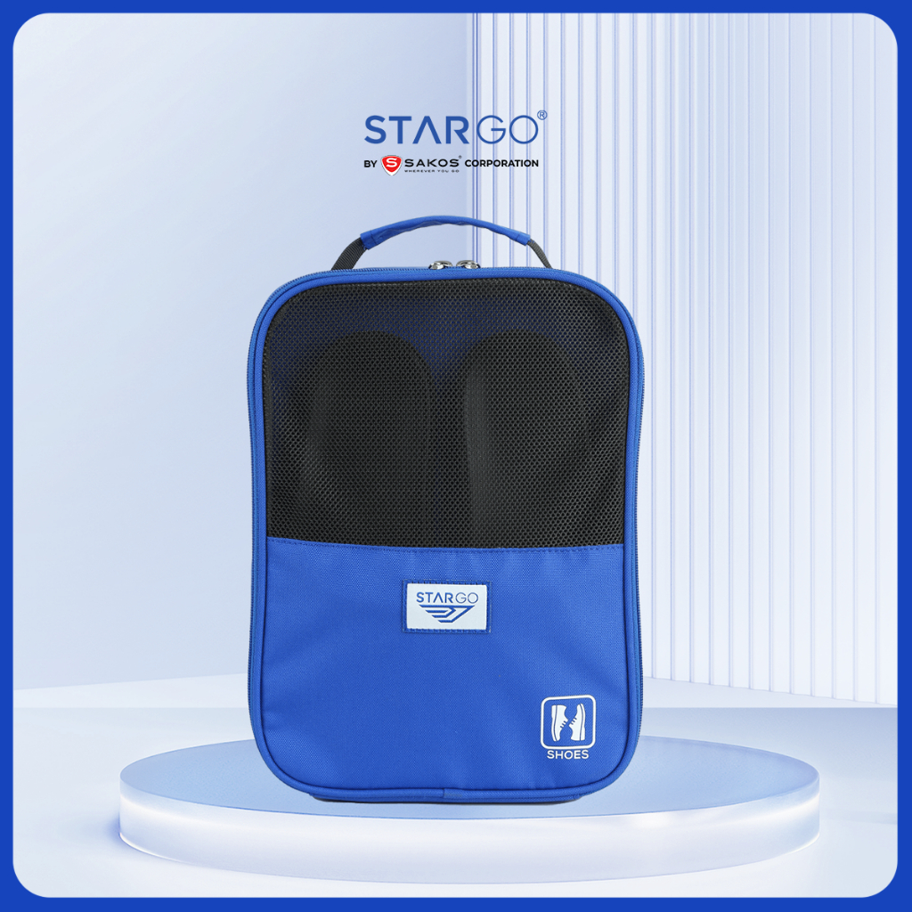   HỎA TỐC 2H  - Túi Đựng Giày 3 ngăn STARGO CALZA - Thoáng Khí Thời Trang 