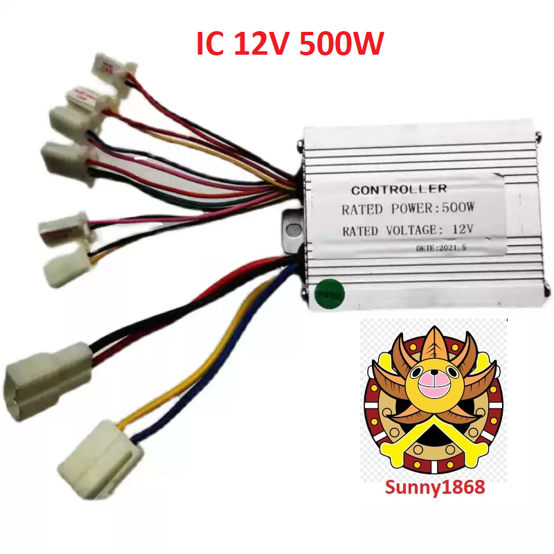 Điều Tốc Xe Đạp Điện, IC YK31C LB27 Điều Tốc Động Cơ Có Chổi Than 24V 36V 48V 250W 350W 500W