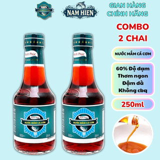  Combo 2 Chai Nước Mắm Cá Cơm Hạnh Phúc Cao Đạm 60 Độ Đạm  DATE MỚI  - Chai 250ml 