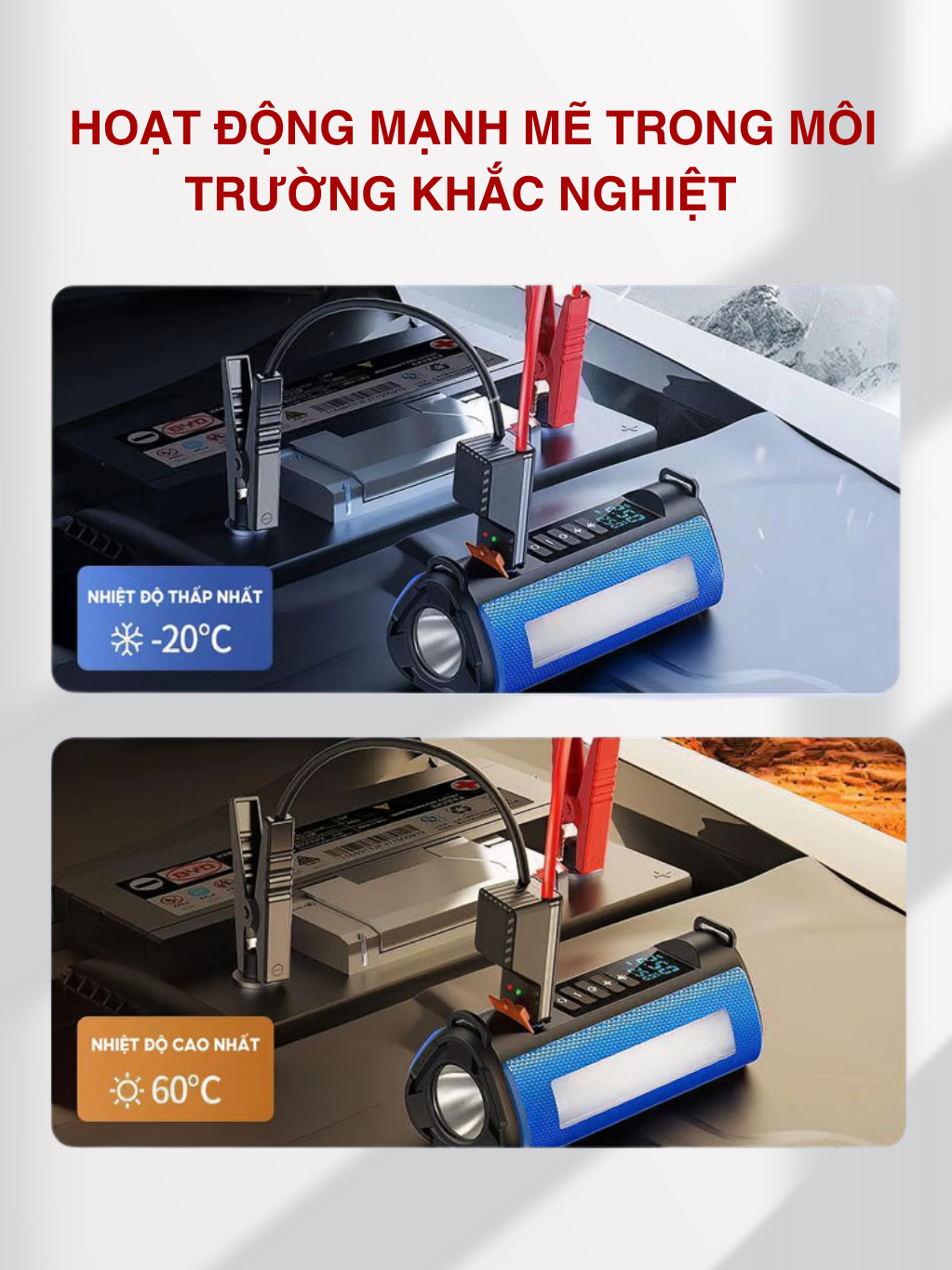 Bộ Kích Bình Ắc Quy Đa Năng