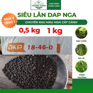  Phân Bón Siêu Lân DAP Nga chuyên cho cây rau cây ăn trái cây cảnh 0,5 kg 1 kg  - Vật Tư NN Trường Giang 