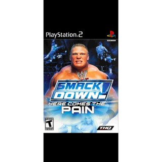 đĩa game p s 2 wwe here comes a pain