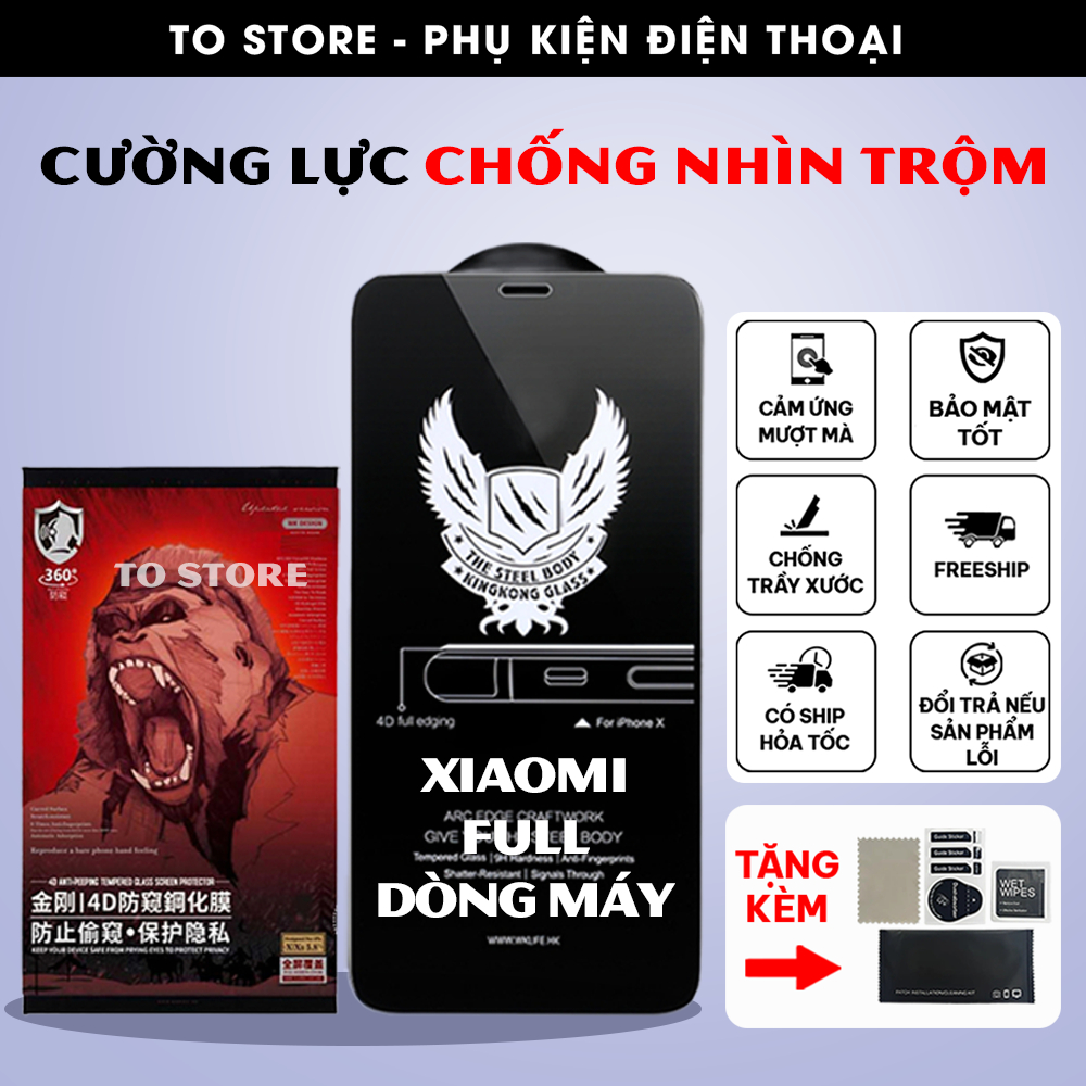 Cường lực Xiaomi 15T,15T Pro,14T,14T Pro,13/12/11/10T Pro, Note 15,Note 14 4G/5G/13/12/11/10 Pro,Red