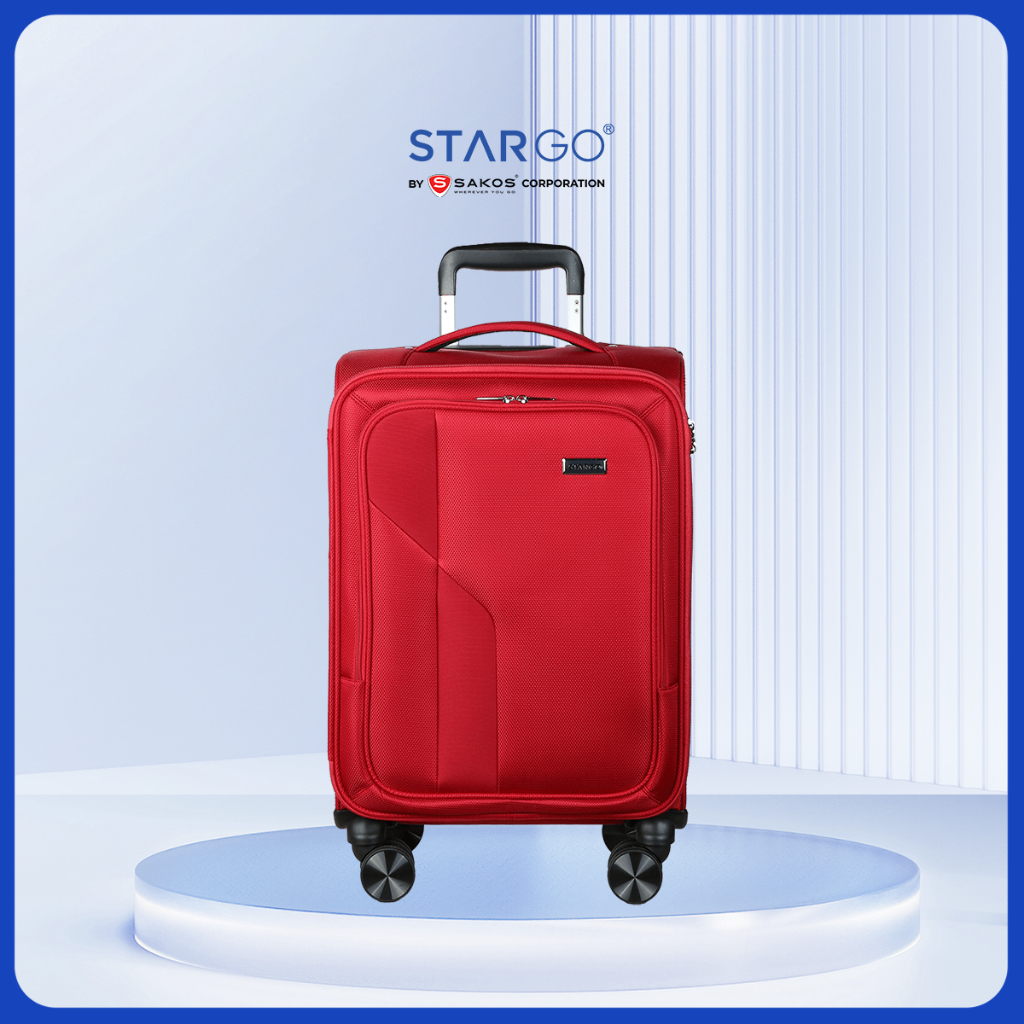 Vali Kéo Vải Du Lịch STARGO TRENDENCY - Size M (26inch) Ký Gửi- Ngăn Nới Rộng - Khóa TSA - Chống Thấ