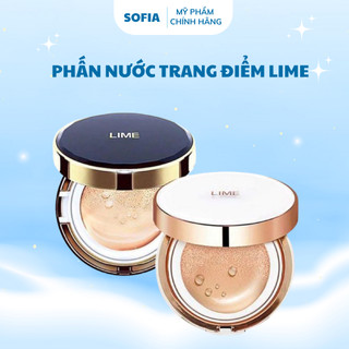  Phấn nước trang điểm Lime nâng tone che khuyết điểm chống nắng SPF50+ PA+++ Hàn Quốc - Sofia Beauty 