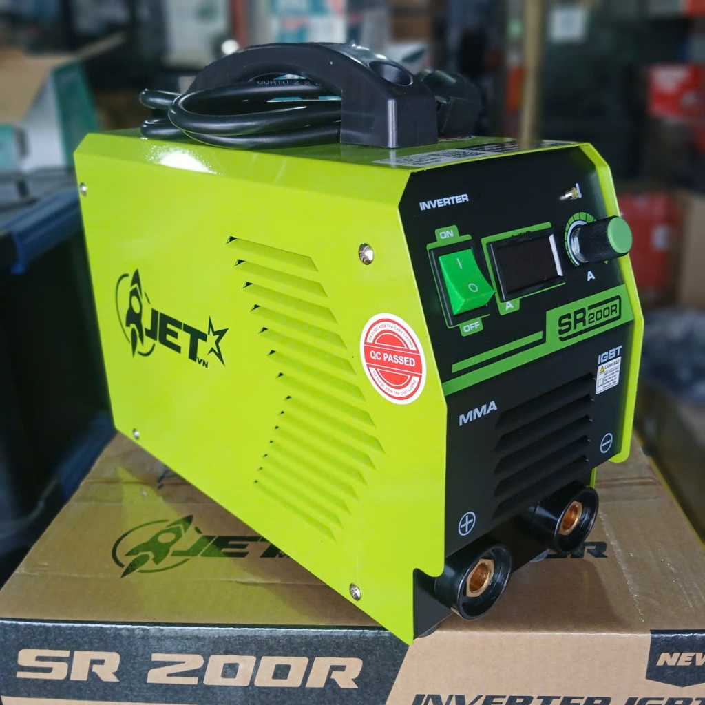 [SR200R] Máy hàn que JET - SR-200R (IGBT) (model mới giắc lớn 35-50) chính hãng bảo hành 12 tháng