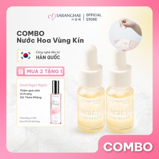 [COMBO] Nước Hoa Vùng Kín Saranghae Dear Y Mùi Thơm Cánh Đồng Hoa Sau Mưa Mát Mẻ Quyến Rũ 10ml