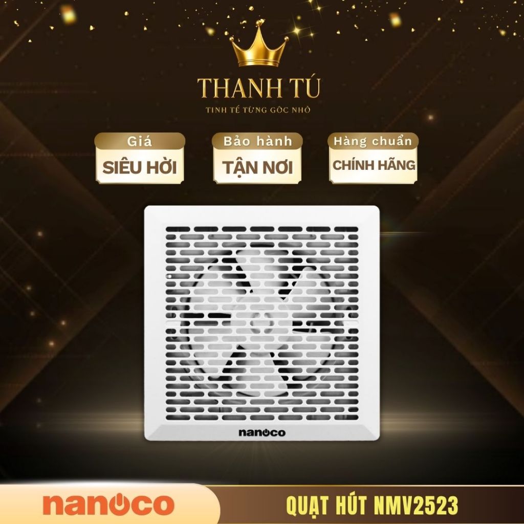 Quạt Hút Nanoco NMV2523 – Siêu Mỏng, Hiệu Suất Cao, Hoạt Động Êm Ái