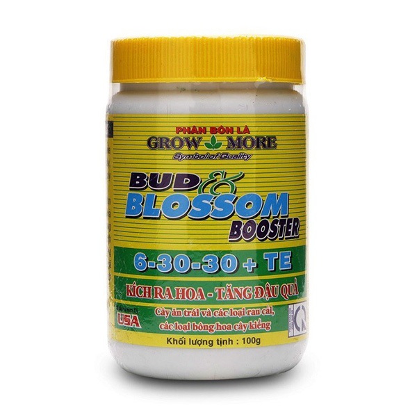 NPK 6-30-30 + TE Grow More - Blossom Booster - Kích Hoa, Đậu Trái