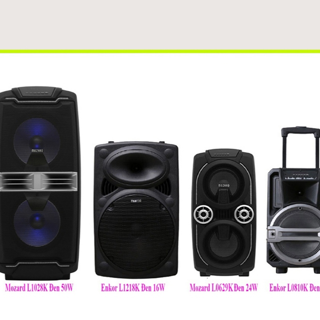 [THANH LÝ] Loa Kéo Bluetooth Cũ Các Loại Mozard, Enkor - HÀNG MẤT MIC