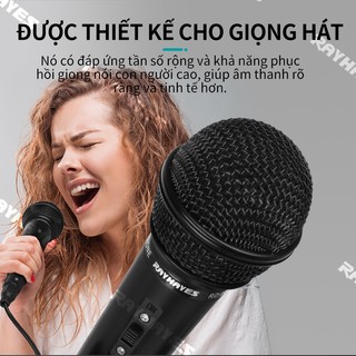 Micro Karaoke RAYHAYES RD-118 Micro Karaoke Dynamic Micro Có Dây